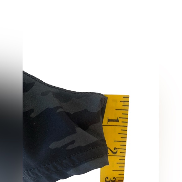 Vuori Clementine Black Watercolor Camo Athletic Shorts - Picture 7 of 8